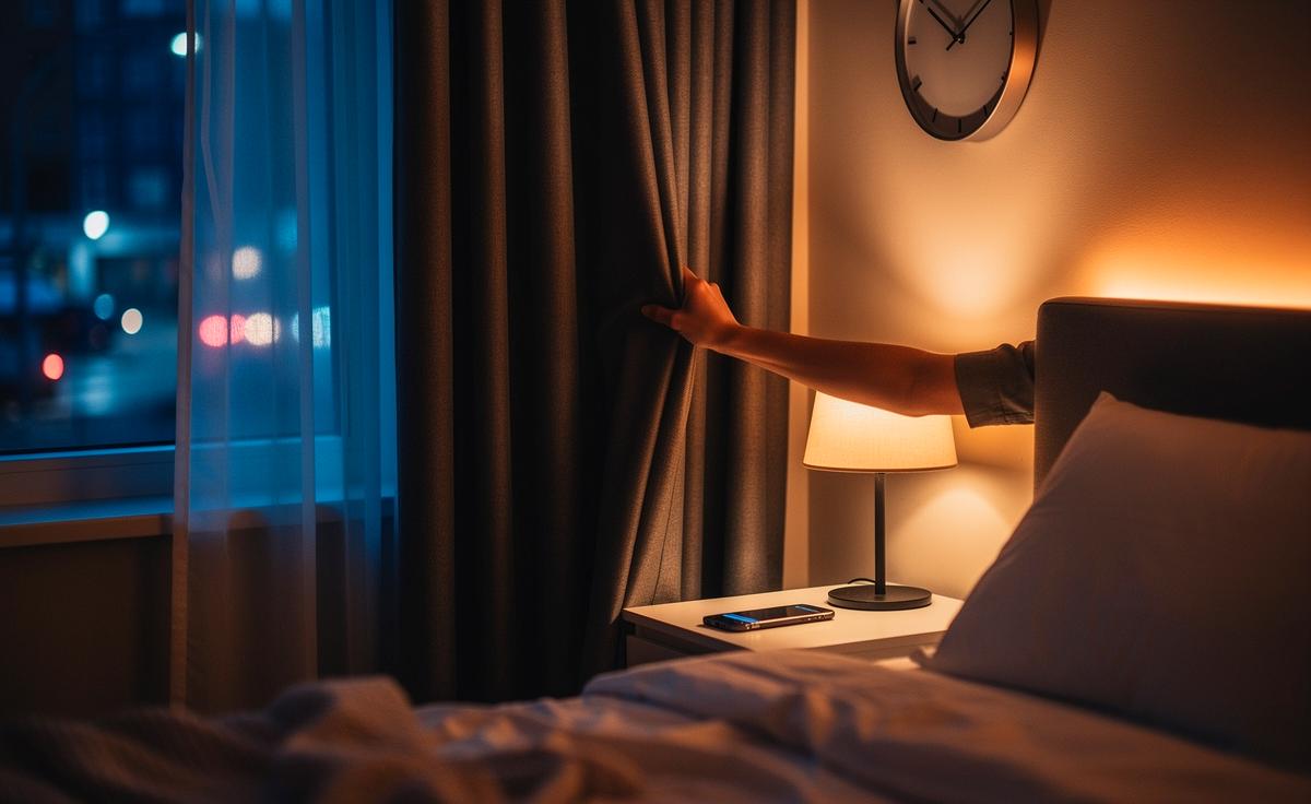 Ab 19:45 Uhr die Vorhänge schließen: Deshalb empfehlen Schlafforscher genau diesen Zeitpunkt.