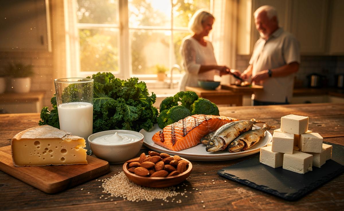 Ab 60 Jahren: Diese fünf Lebensmittel helfen, die Knochendichte zu erhalten.