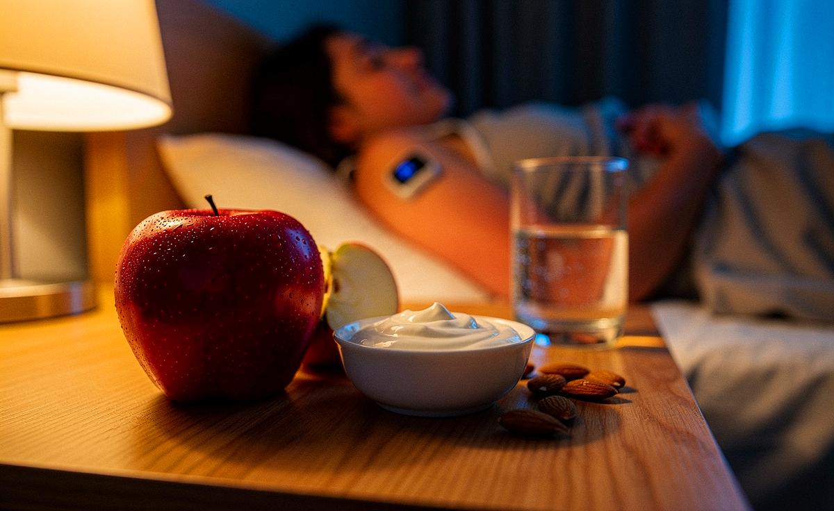 Ein Ernährungsexperte verrät, warum ein Apfel mit Schale abends Blutzucker stabil hält.