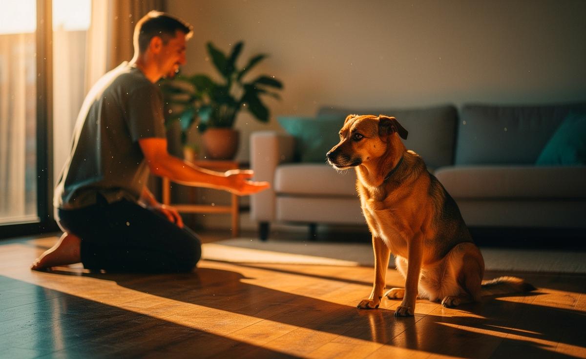 Illustration von versteckten Hundesignalen und Körpersprache im Alltag