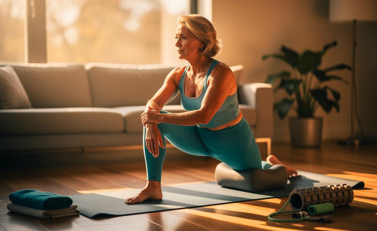 Warum kniende Übungen ab 50 die Gelenkgesundheit fördern und wie sie gelingen.